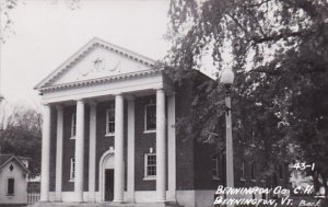 Bennington Company Court House Bennington Vermont Real Photo