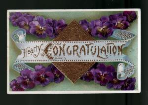 Hearty Congratulation Picture Postcard!
