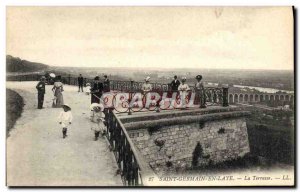 Postcard Old Saint Germain En Laye La Terrasse