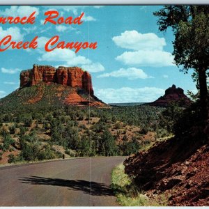 c1960s Sedona AZ Oak Creek Canyon Cathedral Bell Rocks Red Tower Climb Ariz A222