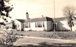 Dundee Florida School Real Photo Vintage Postcard AA16383