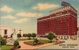 Hotel Jefferson Dallas TX Postcard PC3