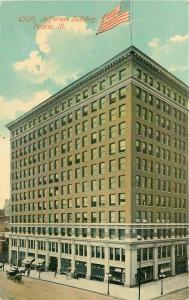 IL, Peoria, Illinois, Jefferson Building, United Postal No. 4700