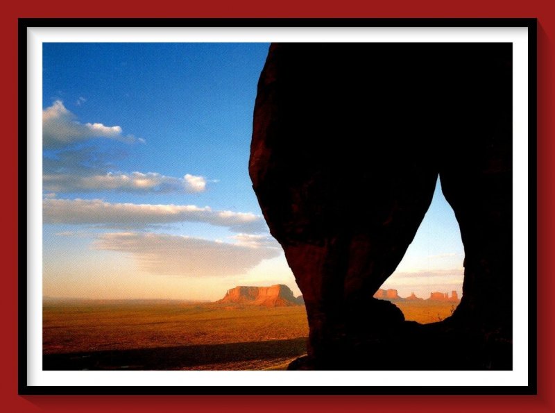 Arizona,  Monument Valley - Picturesque View Of Keyhole  - [AZ-503X]