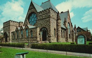 Vintage Postcard View of First Presbyterian Church Newport Rhode Island R.I.