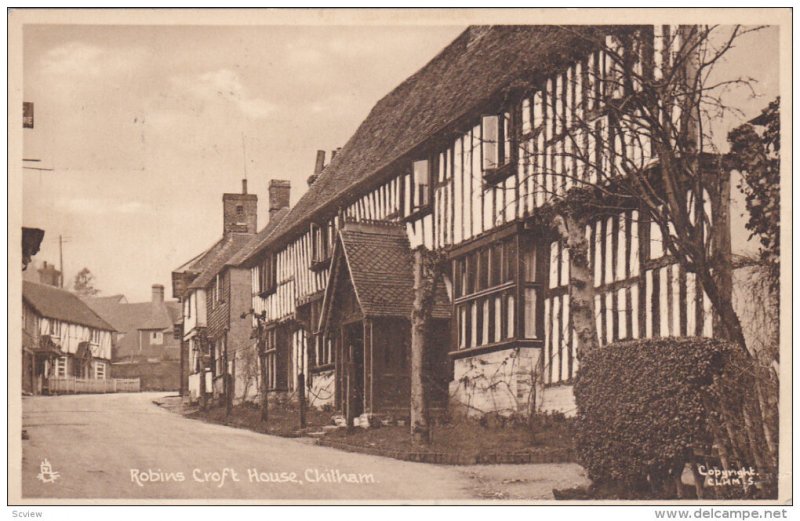 CHILHAM , Kent , England , 1943 ; Robins Croft House ; TUCK