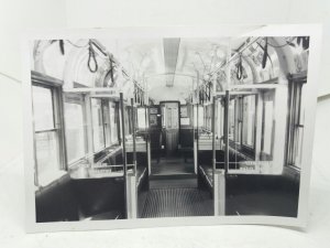 Vintage Photo Interior of SW2 Tram 217 at Malvern Victoria Australia