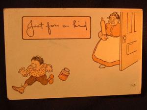 ROCK FALLS ROLLING PIN 1912 - Postcards