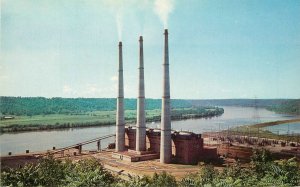 Postcard Indiana Madison Clifty Park Plant 1950s Harvey's Dexter 23-374