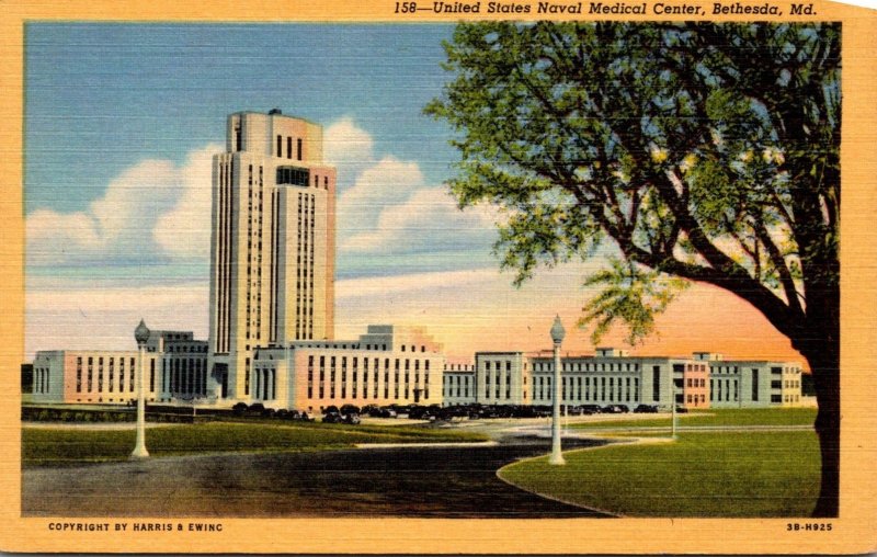 Maryland Bethesda United States Naval Medical Center 1945