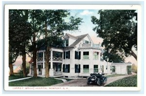 Carrie F Wright Hospital Newport NH New Hampshire Postcard (FC9)