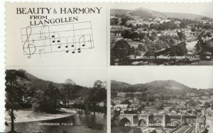 Wales Postcard - Beauty & Harmony from Llangollen - Denbighshire   DP877