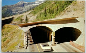 M-4525 One Of The Snowsheds in Rogers Pass on the Trans-Canada Highway