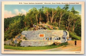 Parks~Laura Spelman Rockefeller Memorial Great Smoky Mts~Vintage Postcard