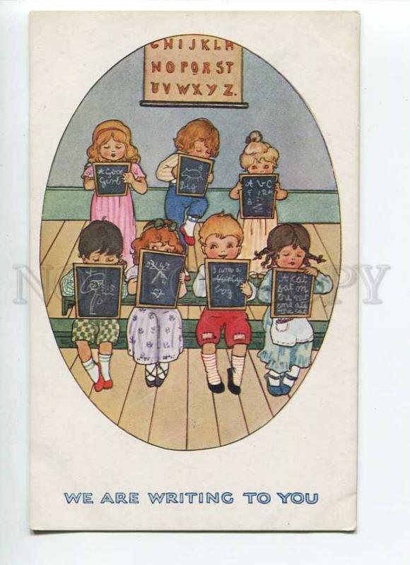264806 Happy KIDS School by SPURGIN Vintage Inter-Art PC
