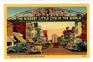 NV - Reno. Virginia Street looking South