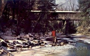 Windsor Mill, Ashtabula, County, Windsor, Ohio Covered Bridge Unused 