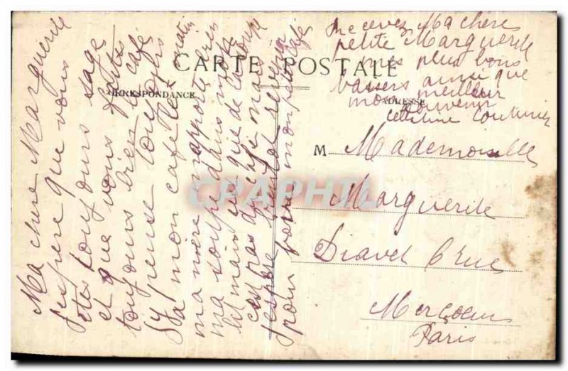 Old Postcard Remembrance Camp De La Courtine Army