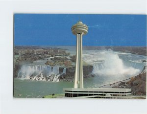 Postcard Skylon, Niagara International Centre, Niagara Falls, Canada