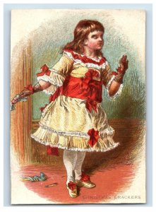 1870s Victorian Trade Cards Christmas Scenes Set Of 8 P160