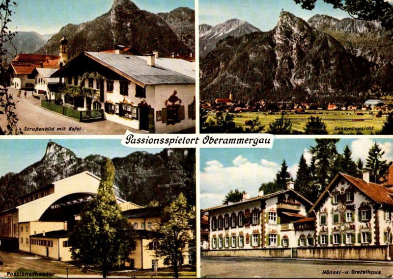 Germany Oberammergau Multi View 1959