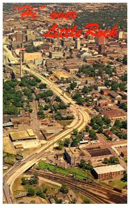 Arkansas  Little Rock Aerial view