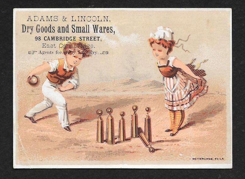 VICTORIAN TRADE CARDS Kids General Dry & Fancy Goods