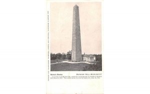 Bunker Hill Monument in Boston, Massachusetts