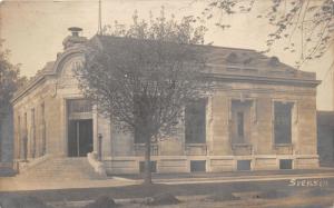 Webster City Iowa~US Post Office~Tree in Front~1909 Svenson RPPC