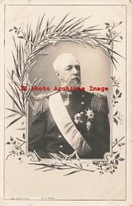 Swedish & Norwegian Royalty, RPPC, Sweden Norway King Oscar II, S.I.P. No 28-1