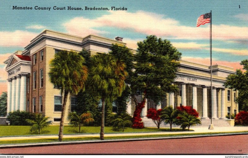 Florida Bradenton Manatee County Court House