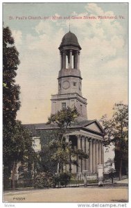 Exterior, St. Paul's Church, Cor. Ninth and Grace Street,  Richmond,  Virgini...