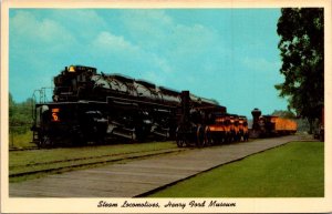Trains Steam Locomotives Henry Ford Museum Greenfield Village Dearborn Michigan