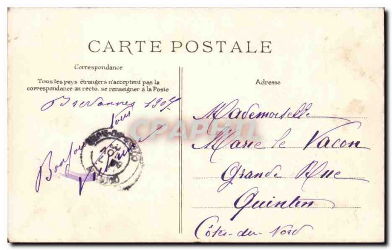 Old Postcard Fancy Friendship