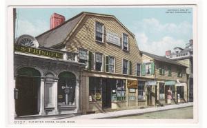 Old Witch House Salem Massachusetts 1910c Phostint postcard