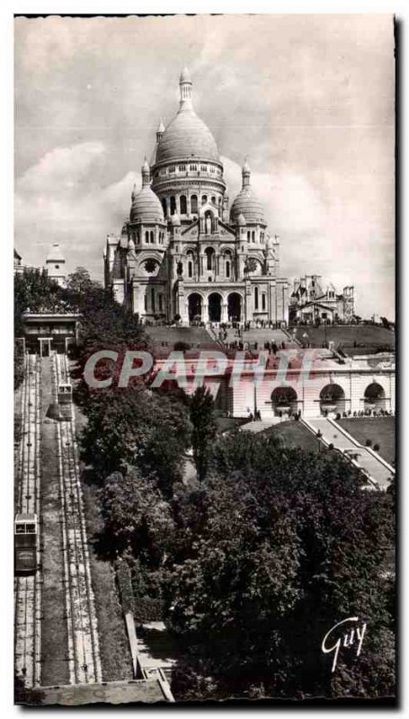 Postcard Old Paris And Its Wonders From the Basilica Sacre Coeur De Montmartr...