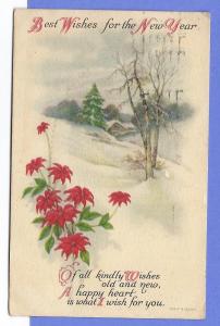 Christmas Postcard Houston, Texas Dec 30, 1921