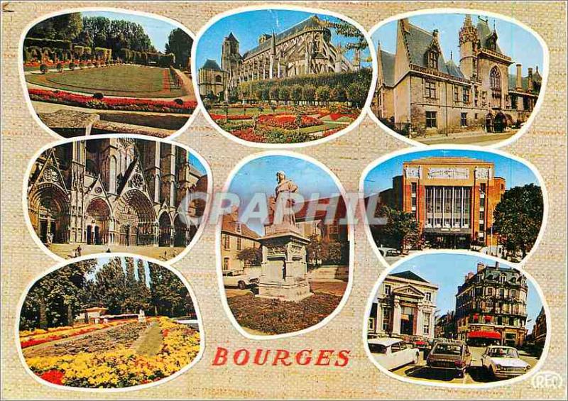 Modern Postcard Bourges (Cher)