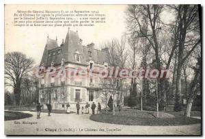 Postcard Old Claye S and M the Castle Turrets