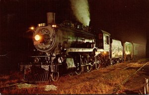 Canada Pacific Locomotive #972 At Night