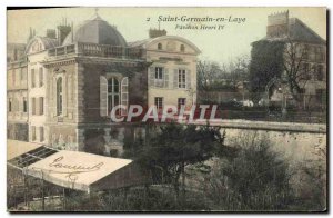 Postcard Old Saint Germain En Laye Pavillon Henri IV