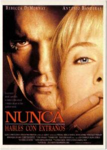 Postcard of Never Talk To Strangers Movie Spanish