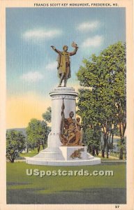 Francis Scott Key Monument - Frederick, Maryland MD  