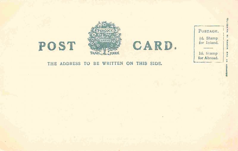 Castle Street from Town Hall Liverpool England UK 1905c postcard