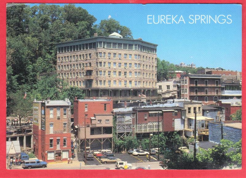 BASIN PARK HOTEL, EUREKA SPRINGS, ARK 1989  SEE SCAN