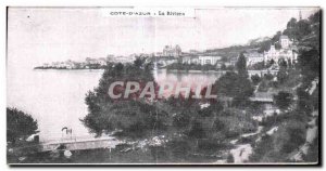 Old Postcard Cote D Azur Riviera