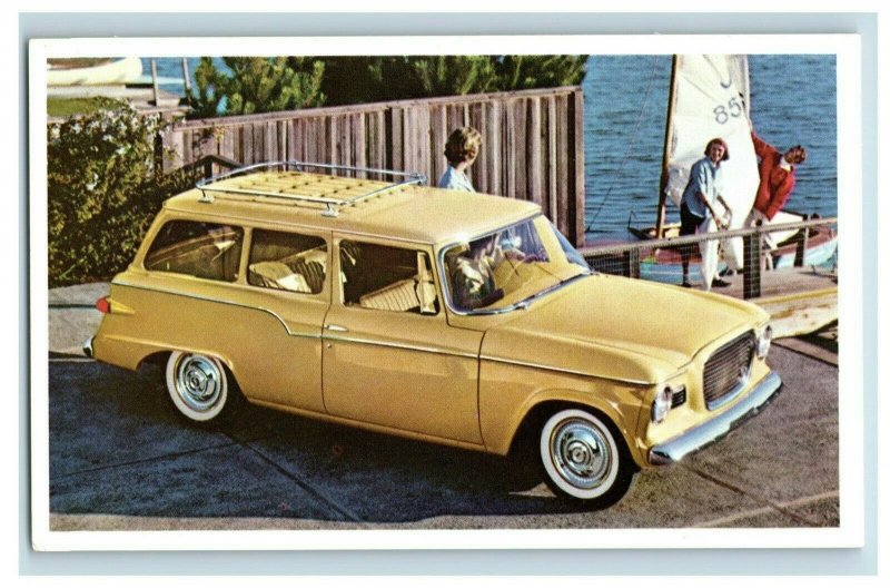 c. 1950 Lark Station Wagon Advertising Postcard P31 