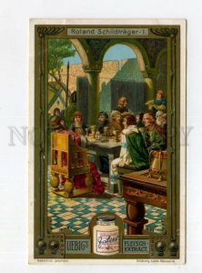 530933 chivalry middle ages poem Roland squire LIEBIG ADVERTISING Meat extract 