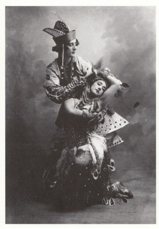 Tamara Karsavina In L'Oiseau De Feu Russian Ballet RPC Postcard