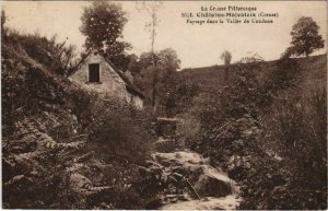 CPA CHATELUS-MALVALEIX Paysage dans la Vallee de Coudane (1143672)